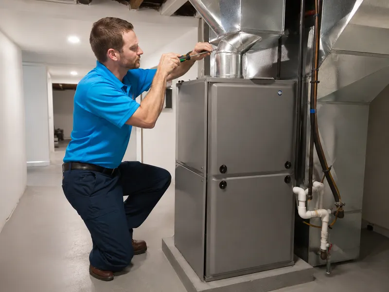 Furnace installation