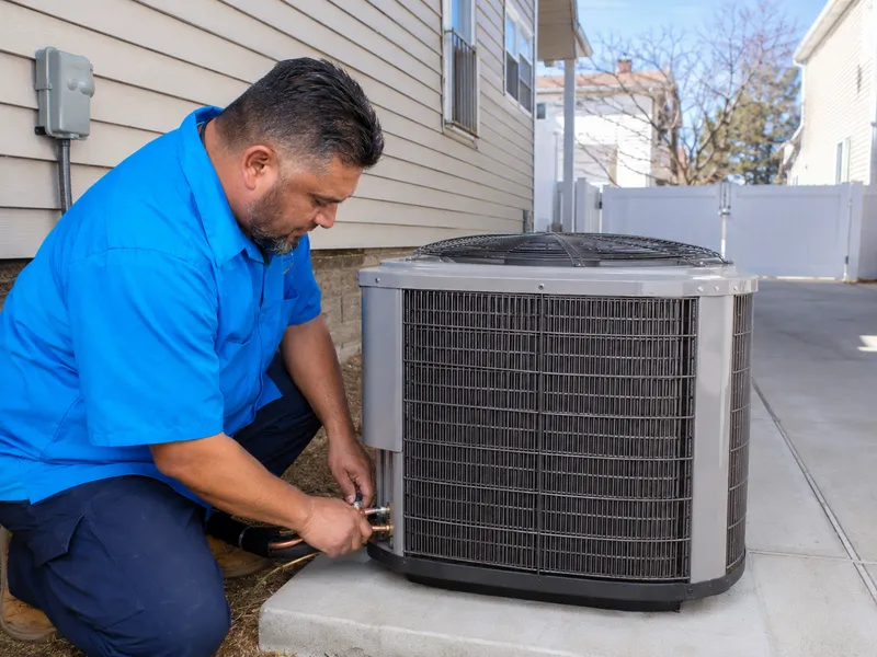 Heat pump installation