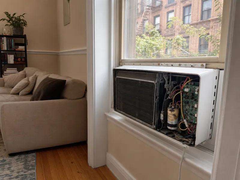 Window AC, 8k BTU