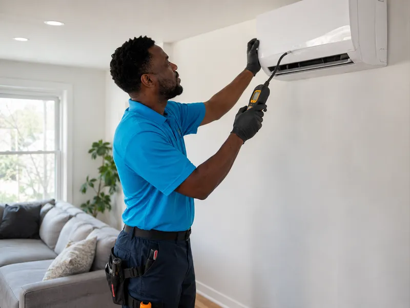 Ductless mini-split, 18k BTU