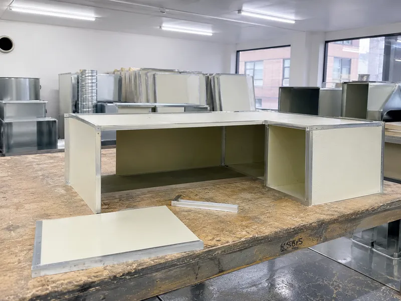 Fiberglass duct board