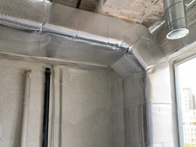 Duct insulation wrap