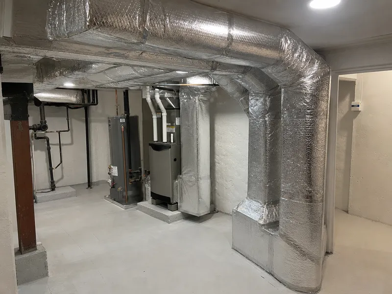 Duct insulation wrap