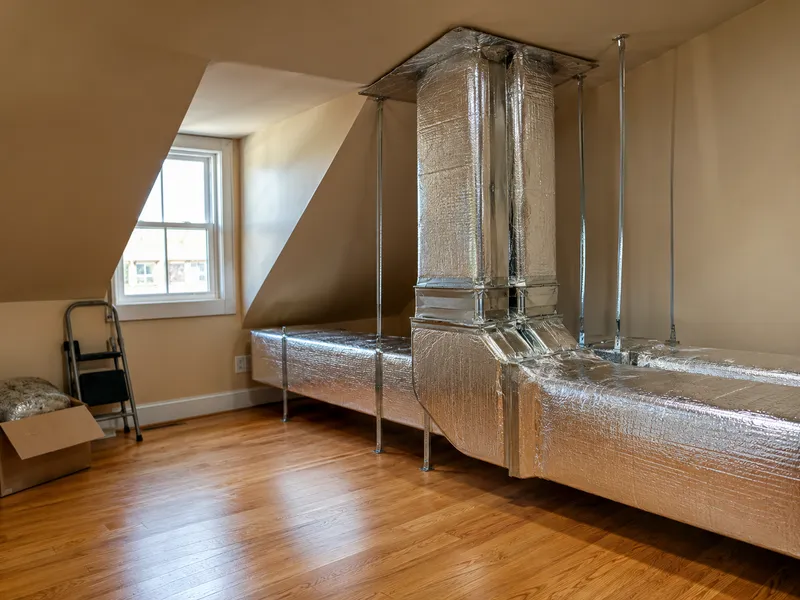 Queens attic, 1,200 sq ft