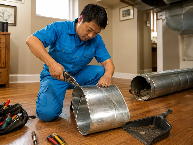 Queens home duct system