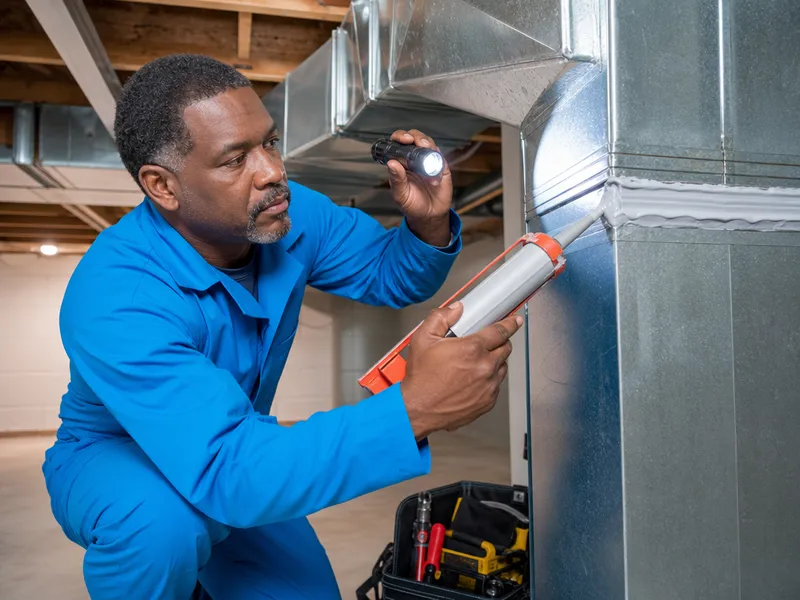 Ventilation ductwork repair and replacement