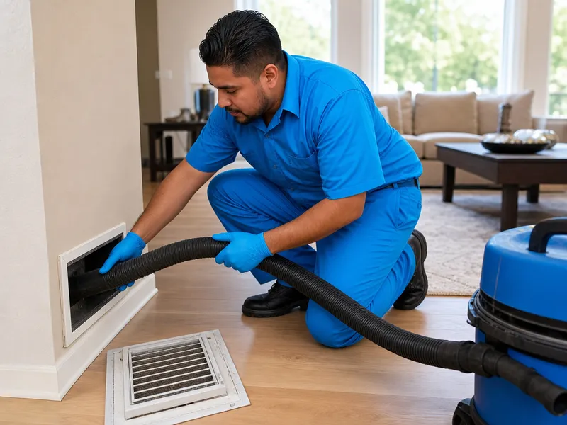 Ventilation system cleaning
