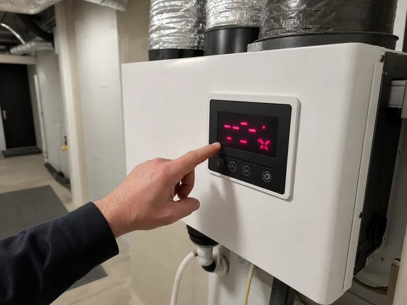 HRV/ERV — reduced efficiency or error codes