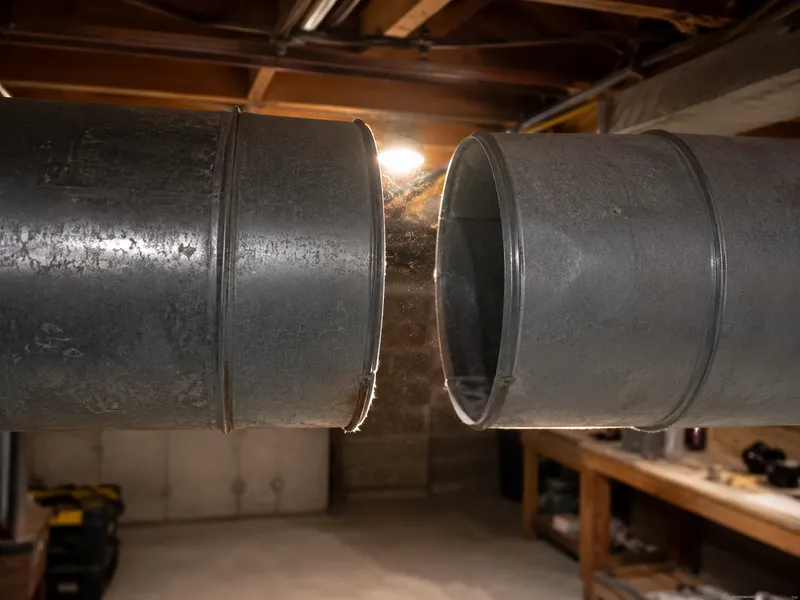 Ductwork — leaks, blockages, disconnects