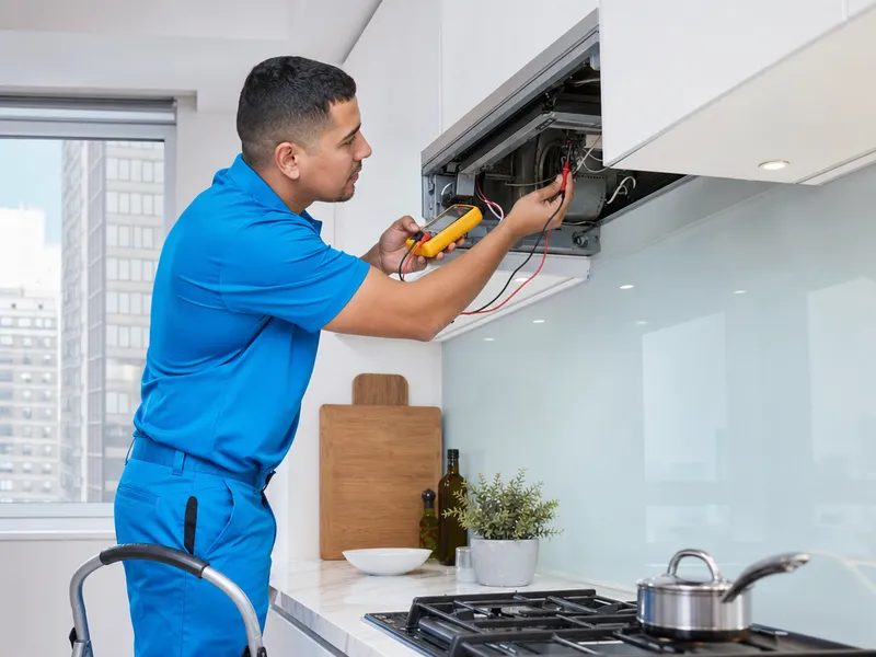 Range hood repair