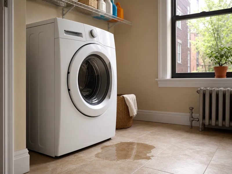 Washing machine noisy or leaking