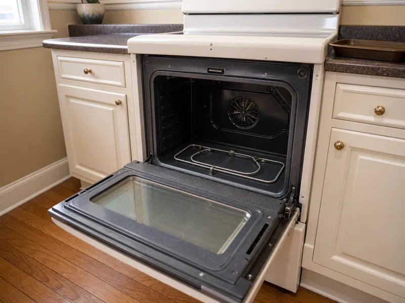 GE oven, Riverdale