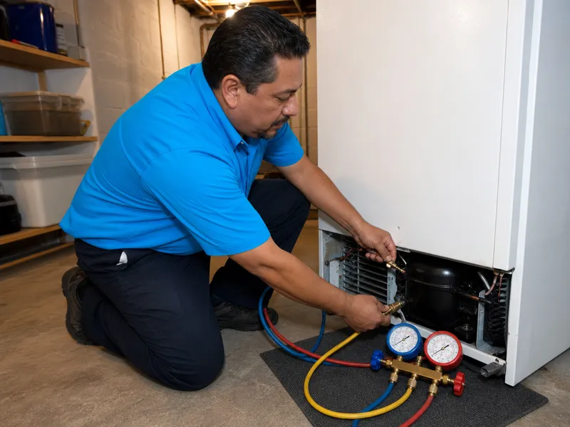 Freezer repair