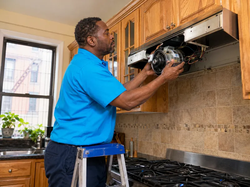 Range hood repair