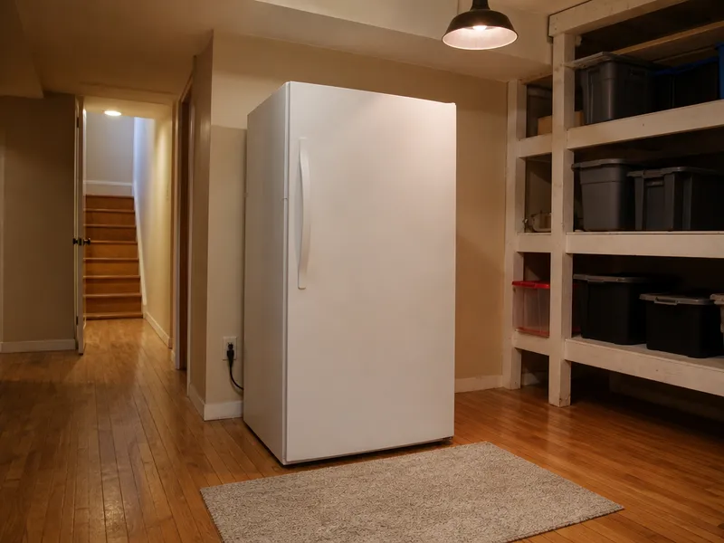 Frigidaire upright freezer