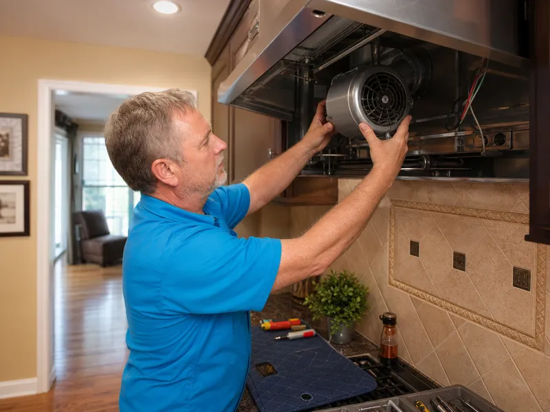 Range hood repair