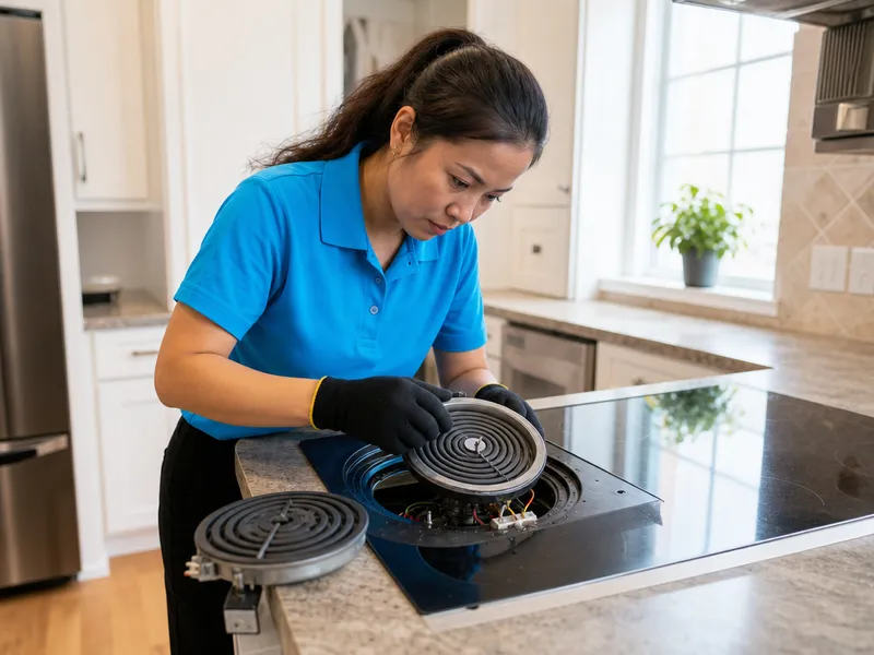 Cooktop repair