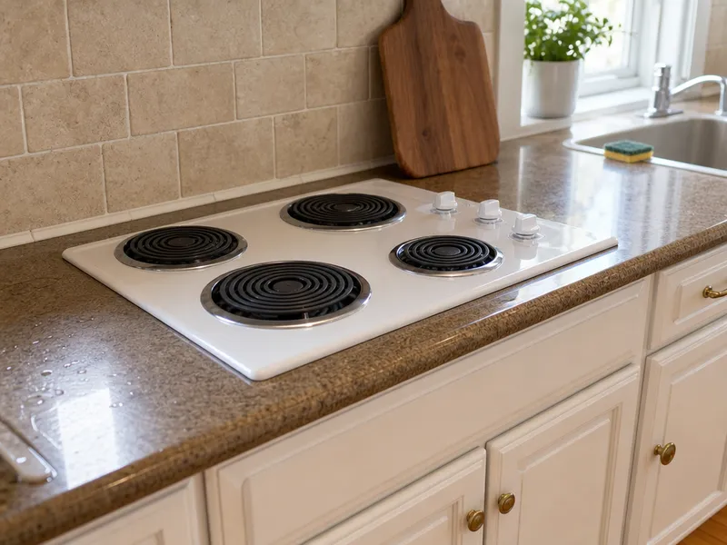 GE electric cooktop