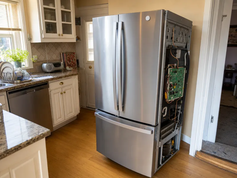 LG French-door fridge