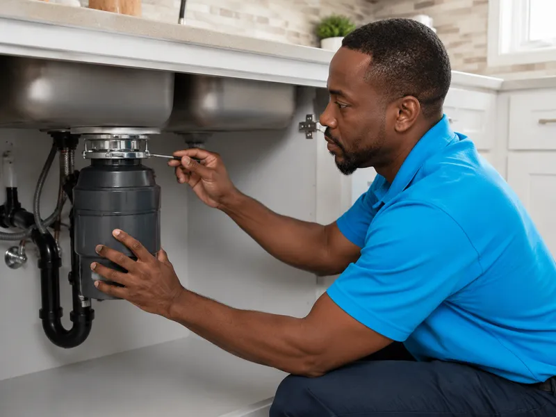 Garbage disposal repair
