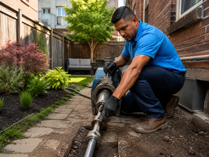 Sewer line repair
