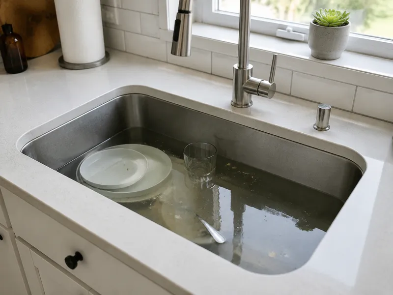 Clogged drain