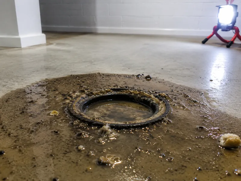 Sewer backup