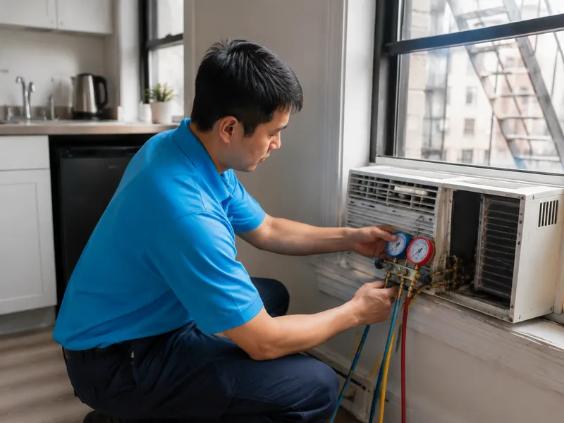 Window AC in Lower East Side