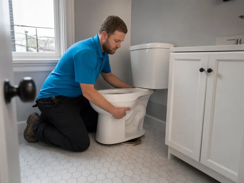 Toilet installation