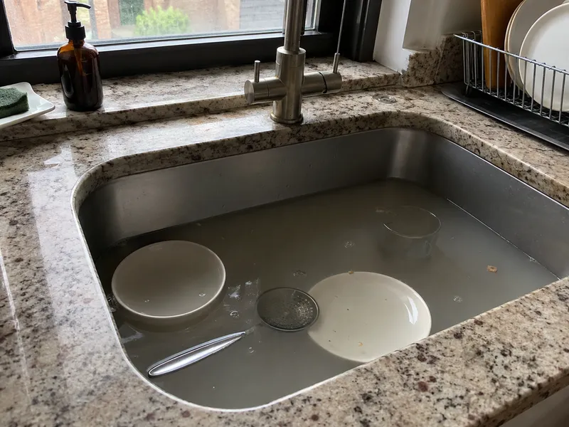 Clogged drain