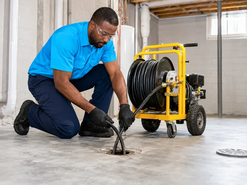 Main line cleaning