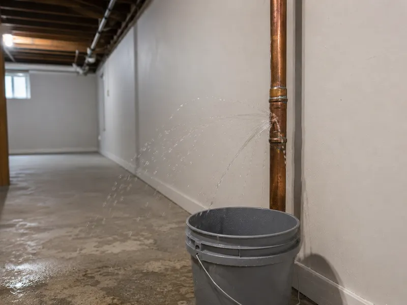 Burst pipe