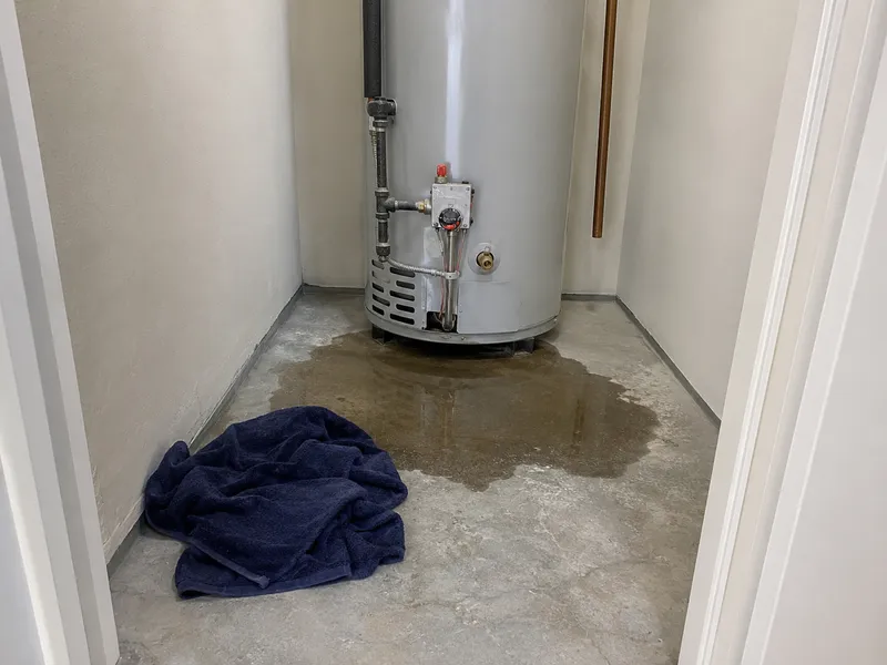 Water heater leak