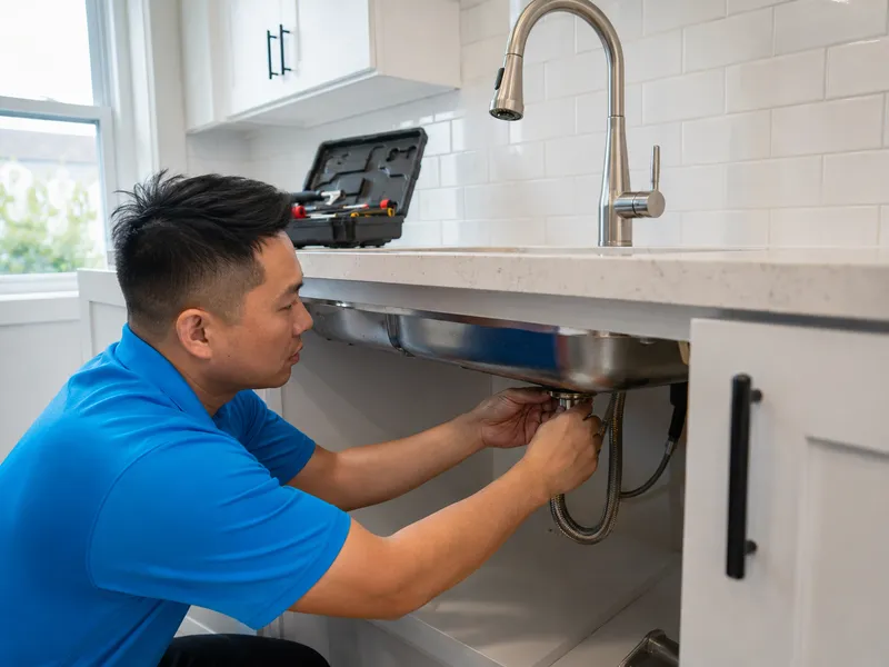 Moen kitchen faucet, Bayside