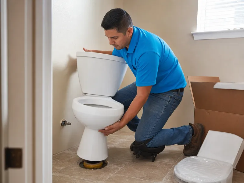 Toilet installation