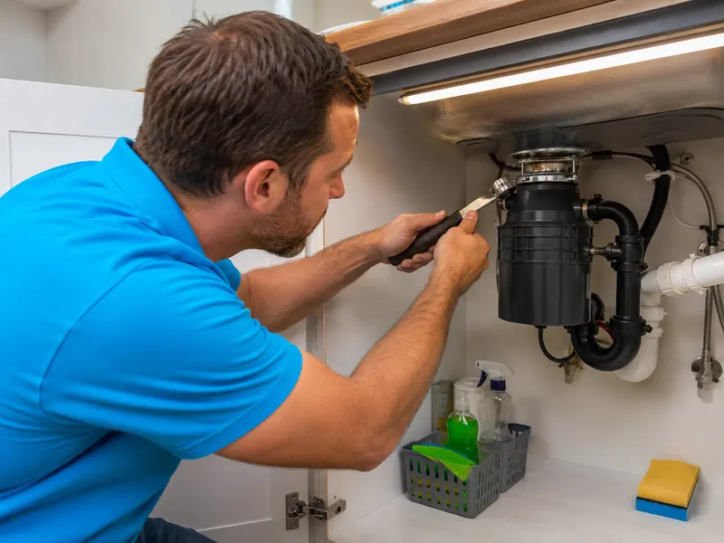 Garbage disposal repair