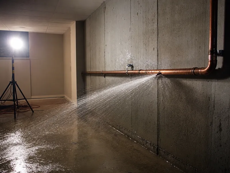 Burst pipe