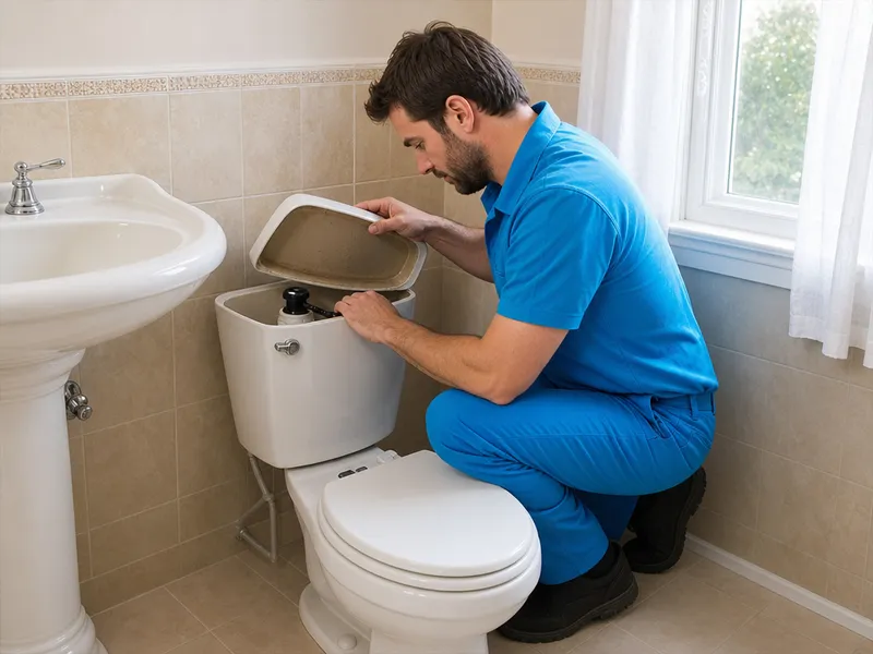 Toilet repair