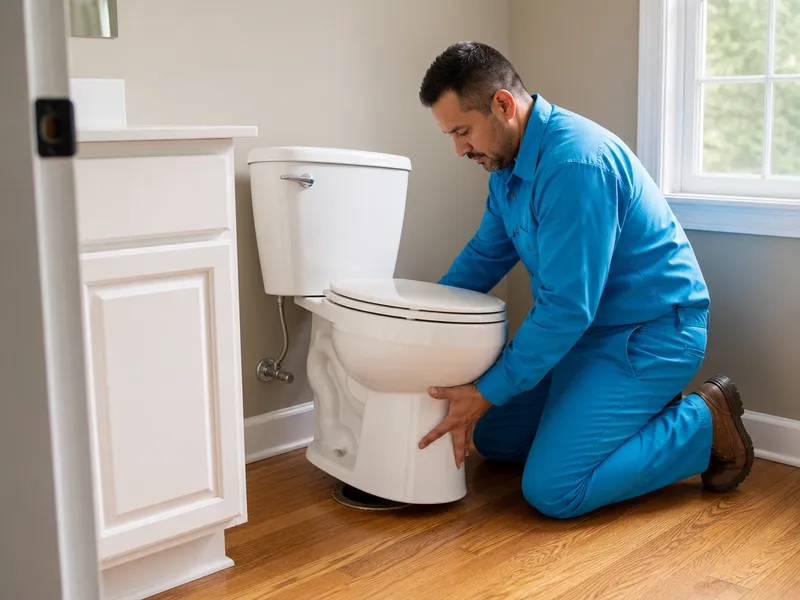 Toilet installation
