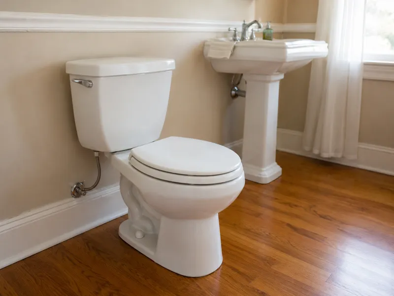 Parkchester apartment toilet