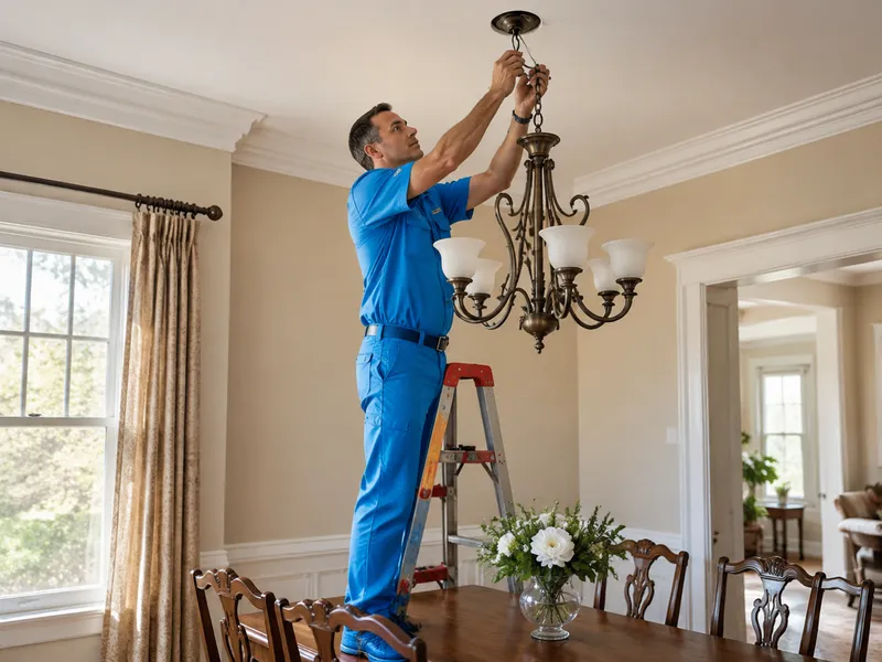 Light fixture installation