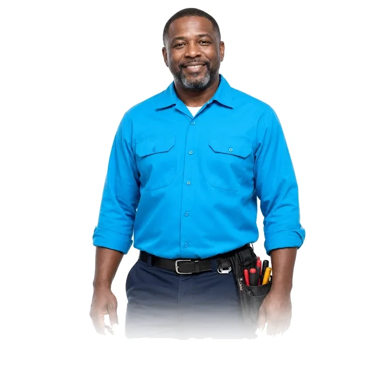 Electrician technician portrait
