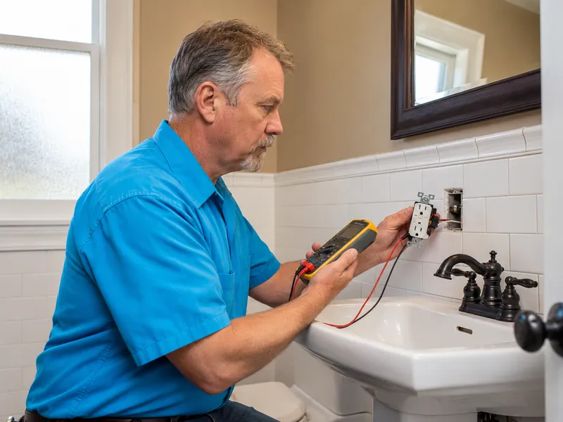 GFCI outlet installation
