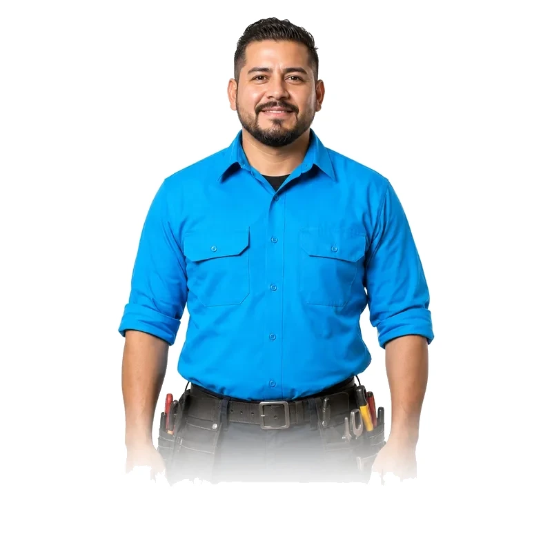 Electrician technician portrait