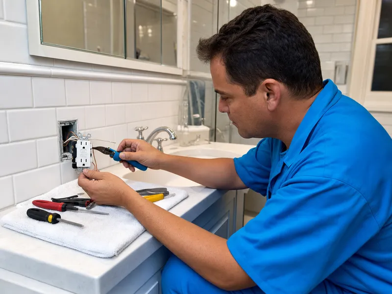 GFCI outlet installation