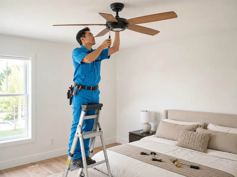 Ceiling fan in Flushing