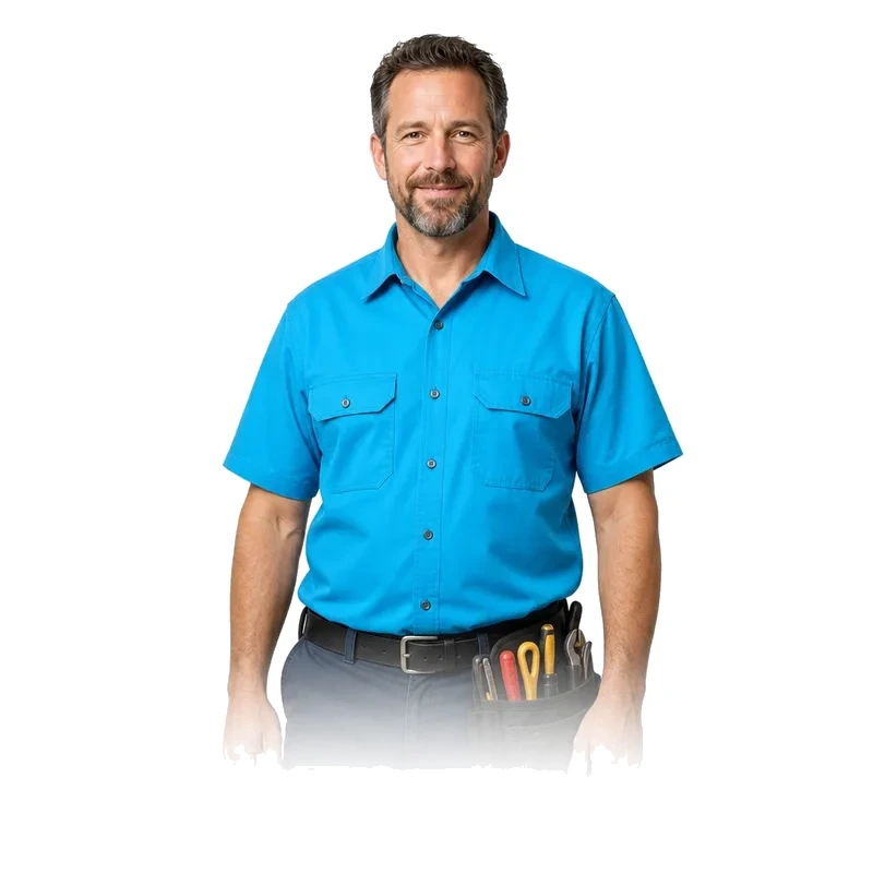 Electrician technician portrait