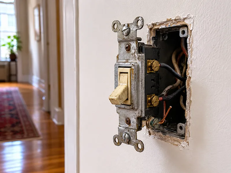 Buzzing or sparking switches