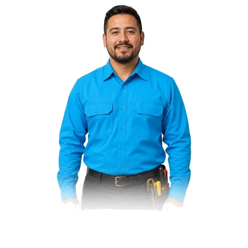 Electrician technician portrait
