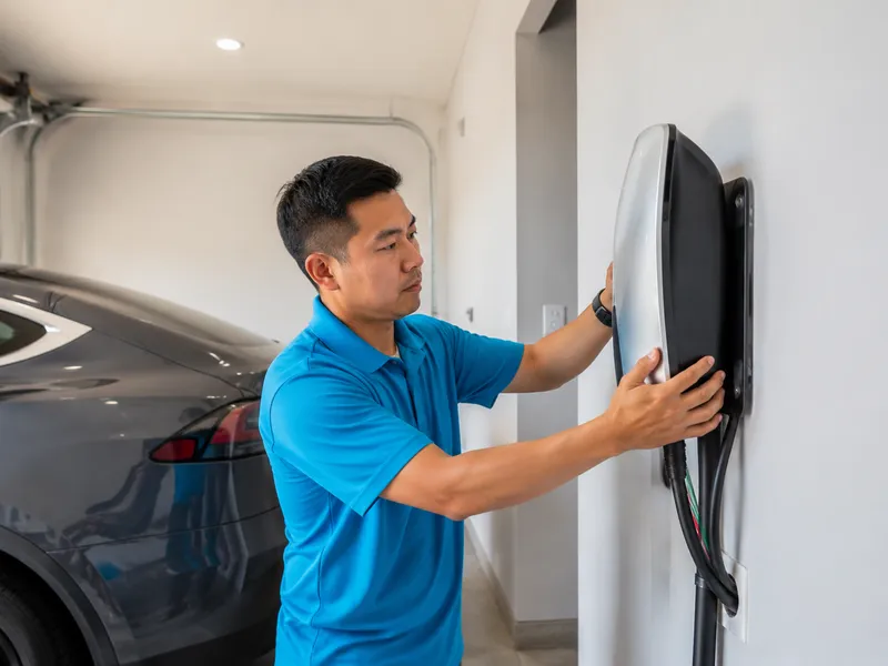 EV charger install